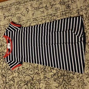 Old Navy ribbed red, white and blue dress